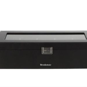 Brookstone Lite Box Light Up 4-Piece Watch Storage Case